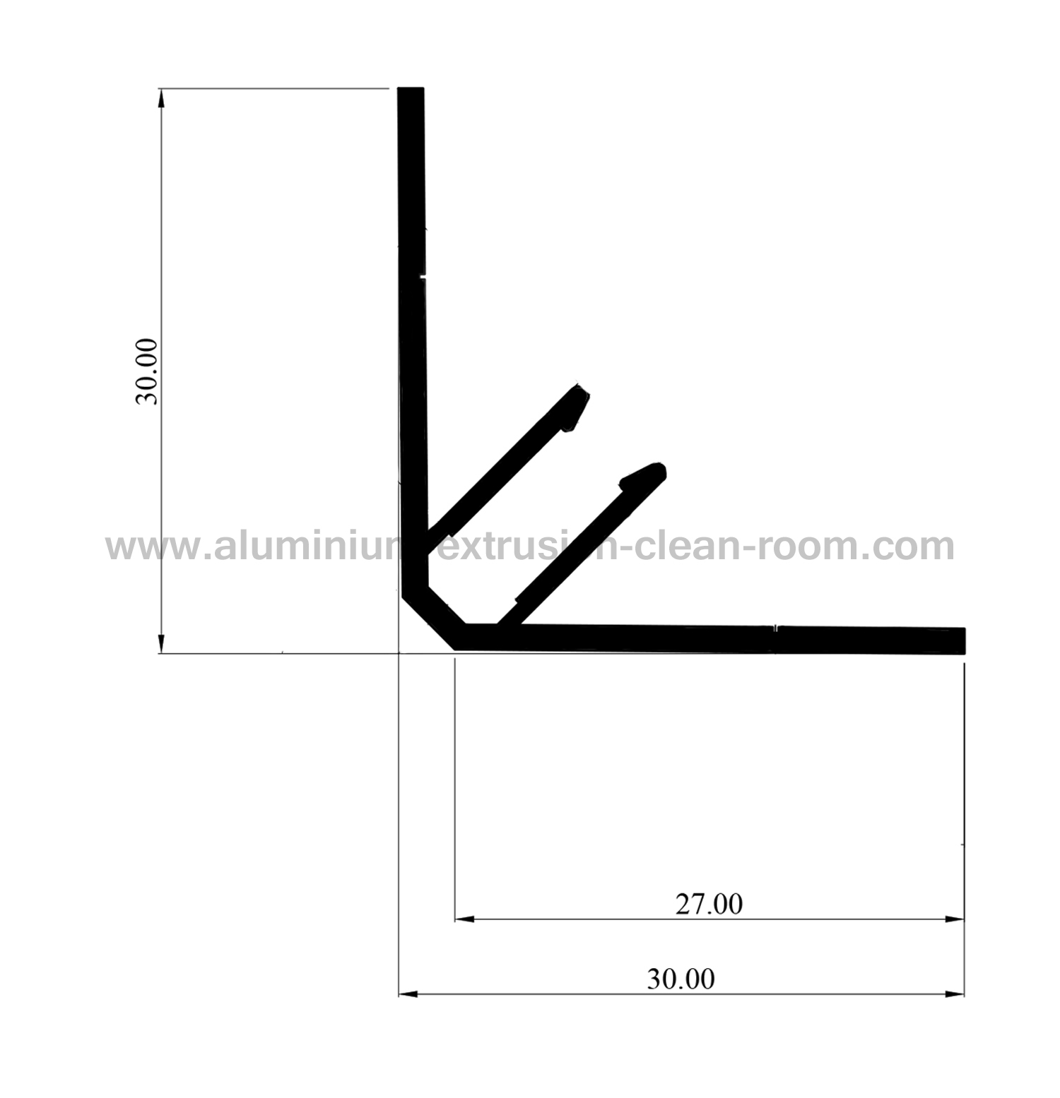 Gambar Coving Female untuk Clean Room